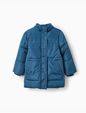 Manteau Réversible Hatley Bleu Marine – Imprimé Cerfs – Taille 6 Fille – Hiver – Occasion Très Bon état