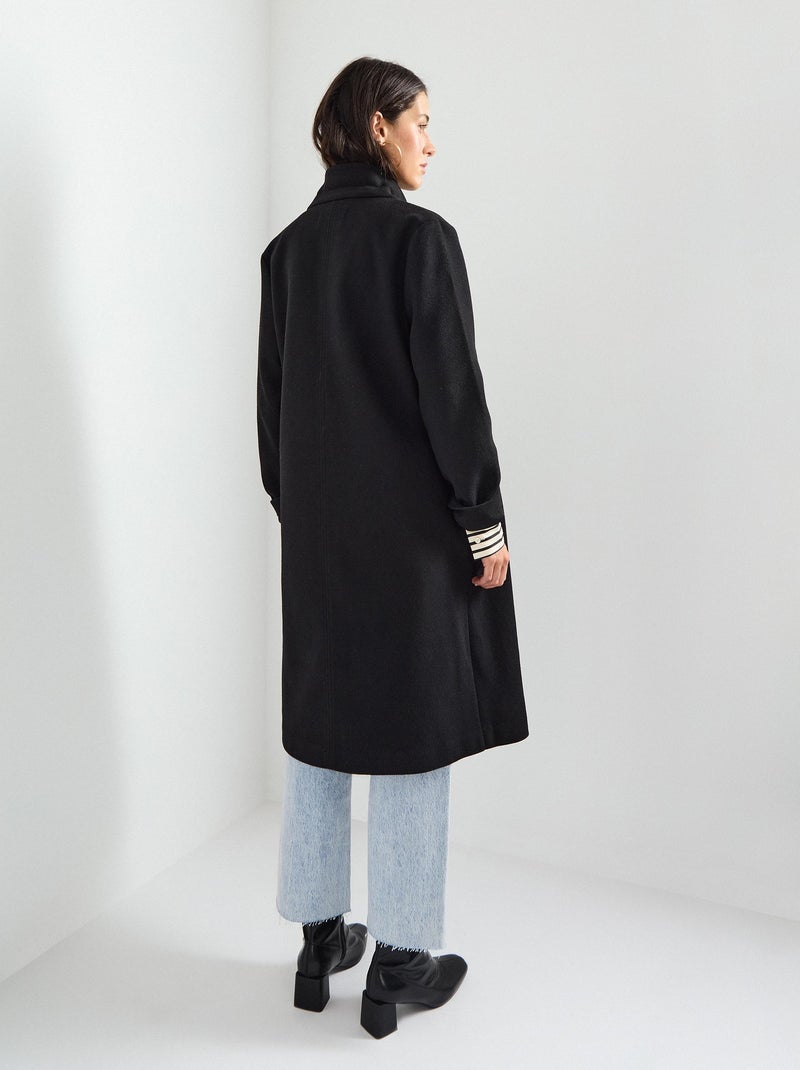 Manteau long, MO Fashion Noir - Kiabi