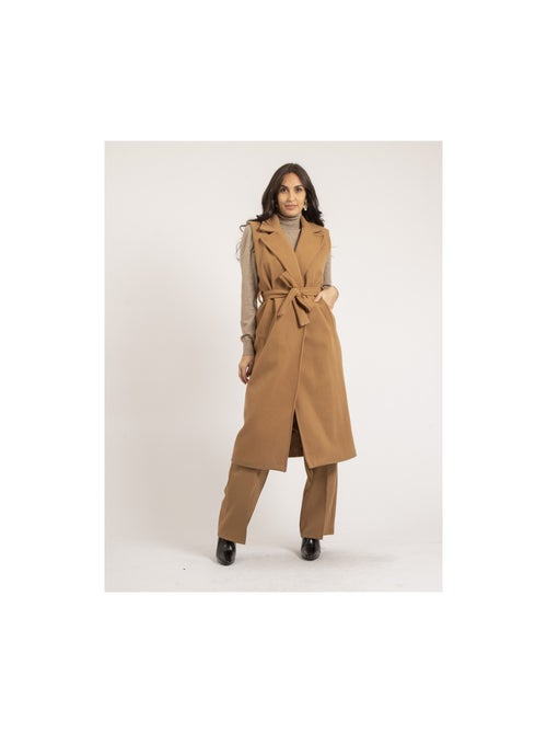 Manteau long sans manches UCLA - Kiabi