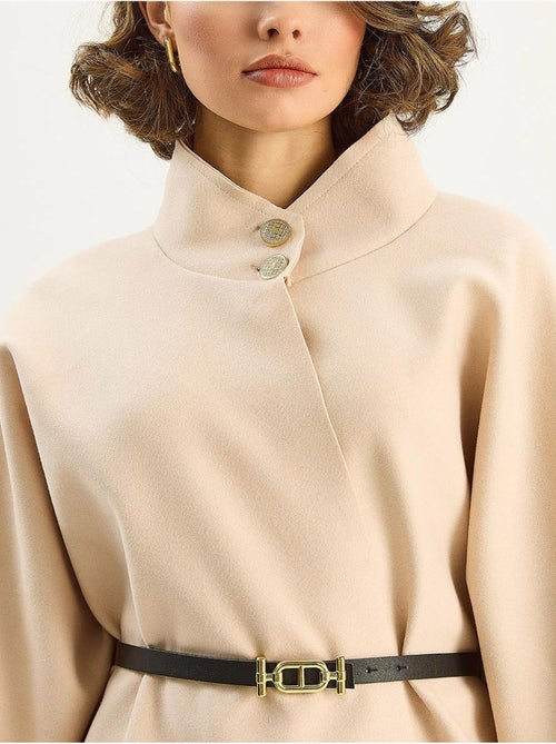 Manteau long texturé avec fermeture à boutons lucci - Kiabi Manteau long texturé avec fermeture à boutons lucci - Kiabi