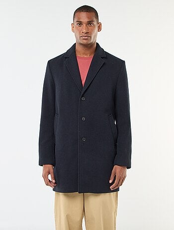 Manteau long uni