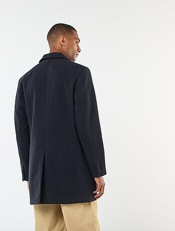 Manteau long uni