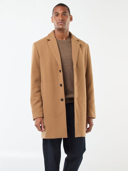 Manteau long uni - Kiabi