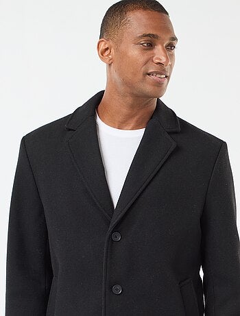 Manteau long uni