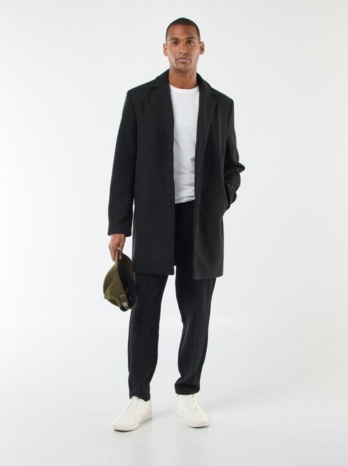 Manteau long uni - Kiabi