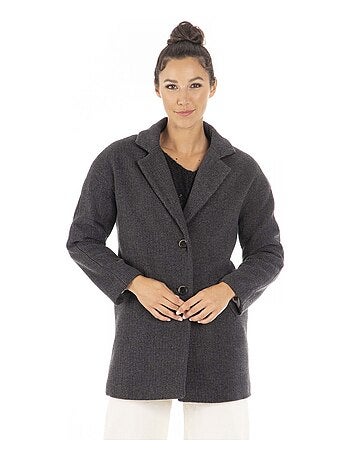 Manteau MAEL Gris Manteau