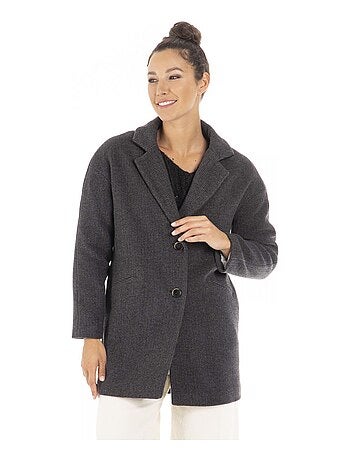 Manteau MAEL Gris Manteau