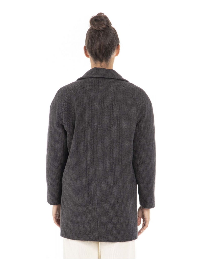 Manteau MAEL Gris Manteau Gris - Kiabi