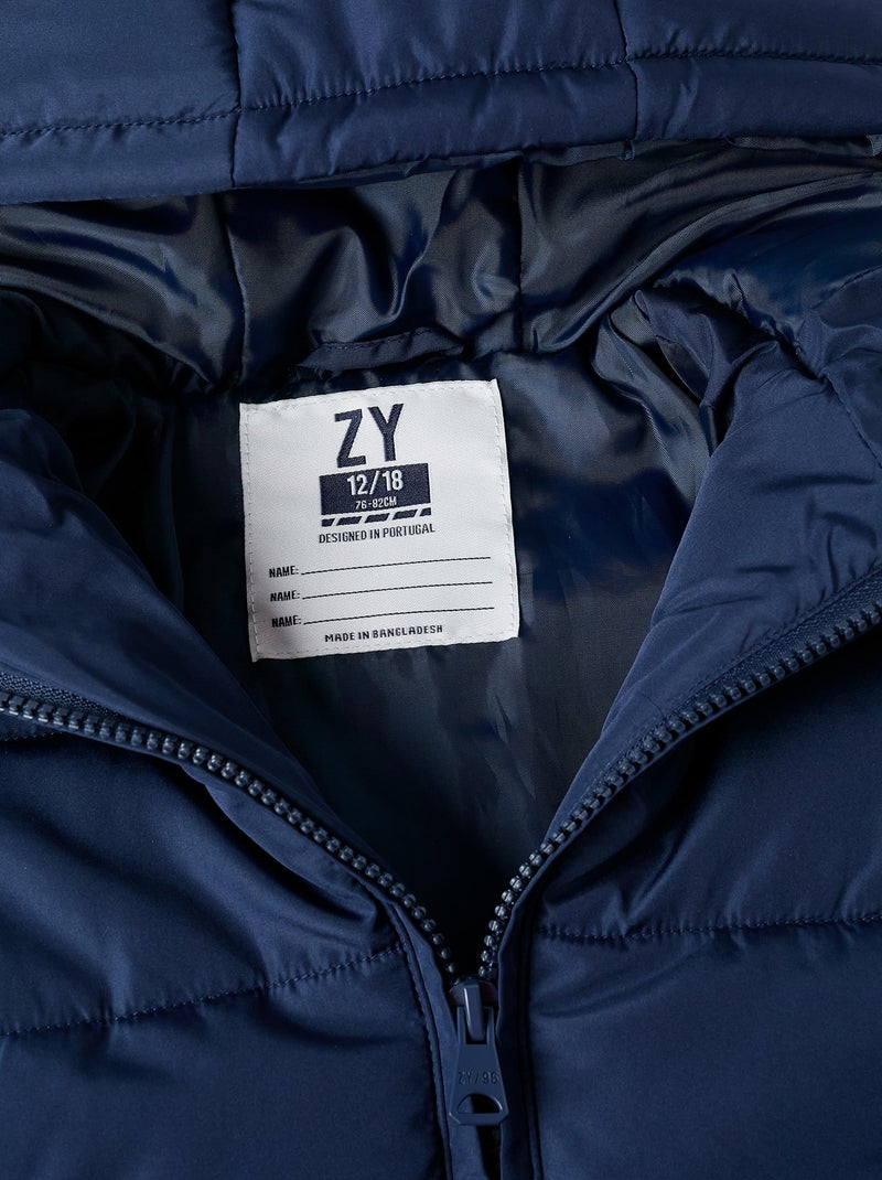 Gilet Matelassé Holderness & Bourne Morris - Taille XL - Bleu Marine/bordeaux - Neuf Avec étiquette