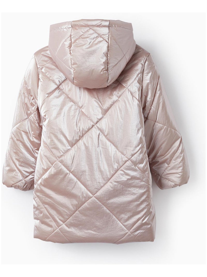 Manteau Matelassé à Capuche Femme
