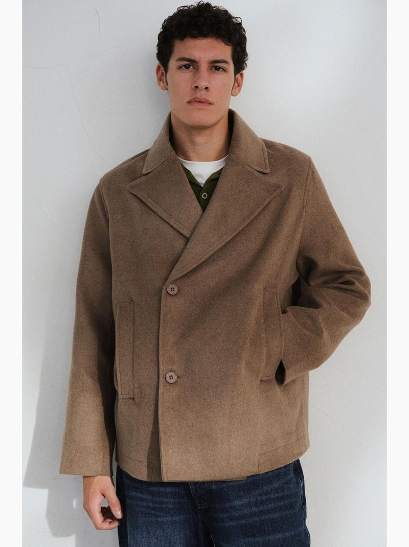 Manteau matelassé duvet homme giesto Camel - Kiabi