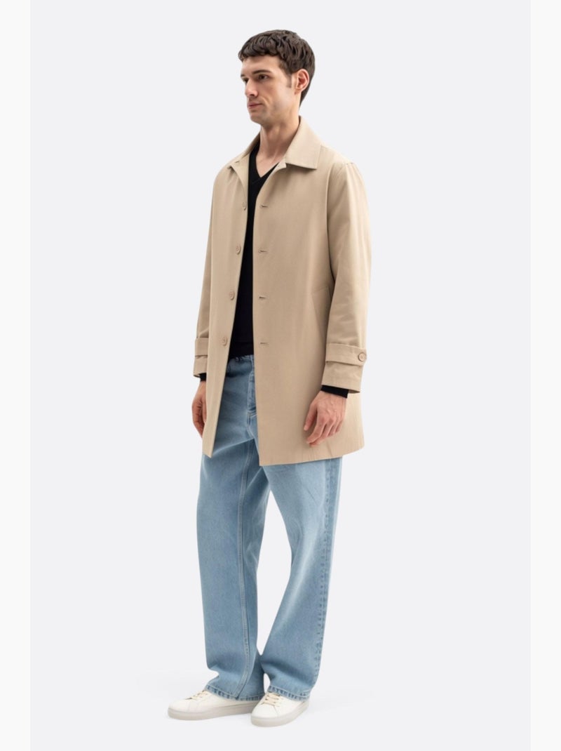 Manteau matelassé homme giesto Beige argile - Kiabi