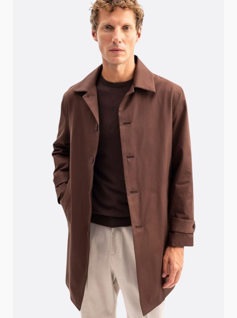 Manteau matelassé homme giesto Marron chocolat - Kiabi
