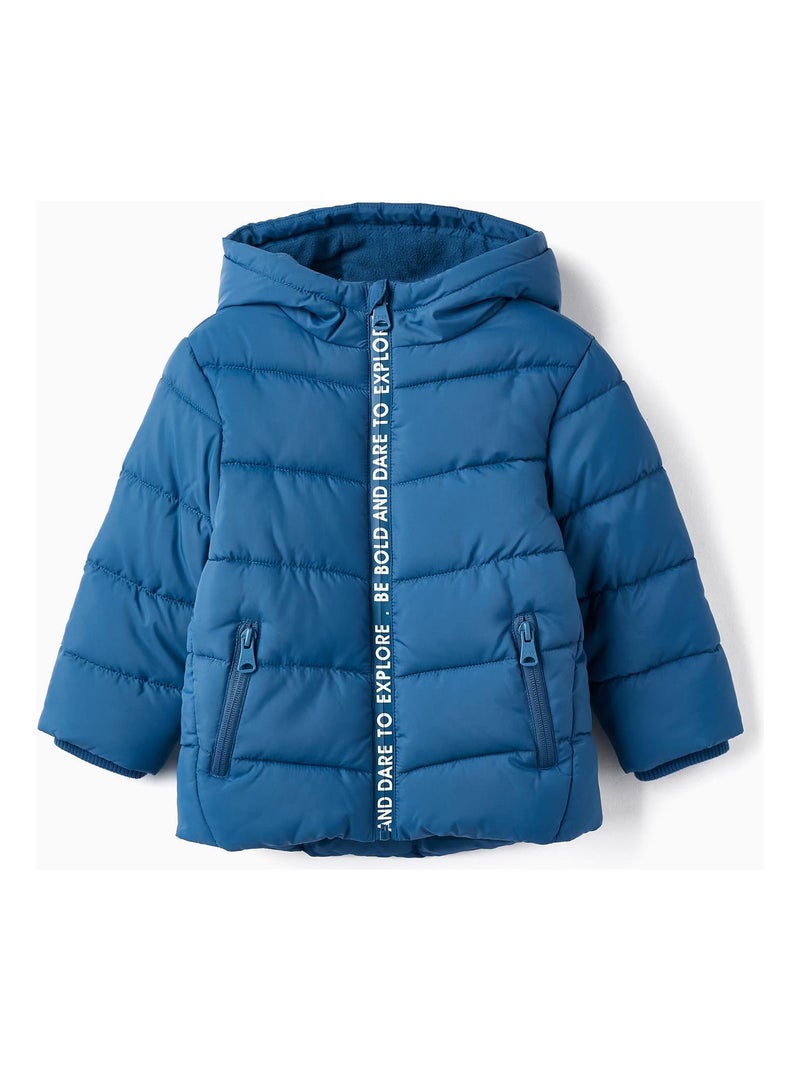 Manteau matelassé pour bébé garçon 'Be Bold'  NORTHERN CALLING Bleu - Kiabi