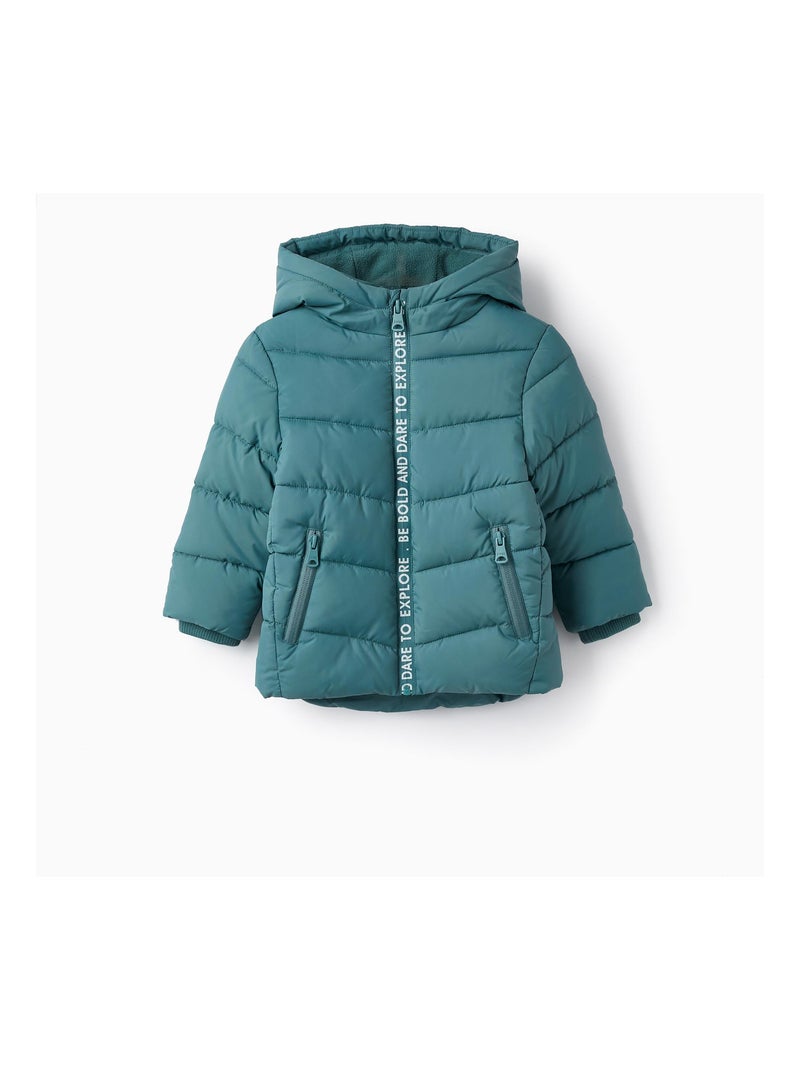 Manteau matelassé pour bébé garçon 'Be Bold'   NORTHERN CALLING Vert - Kiabi
