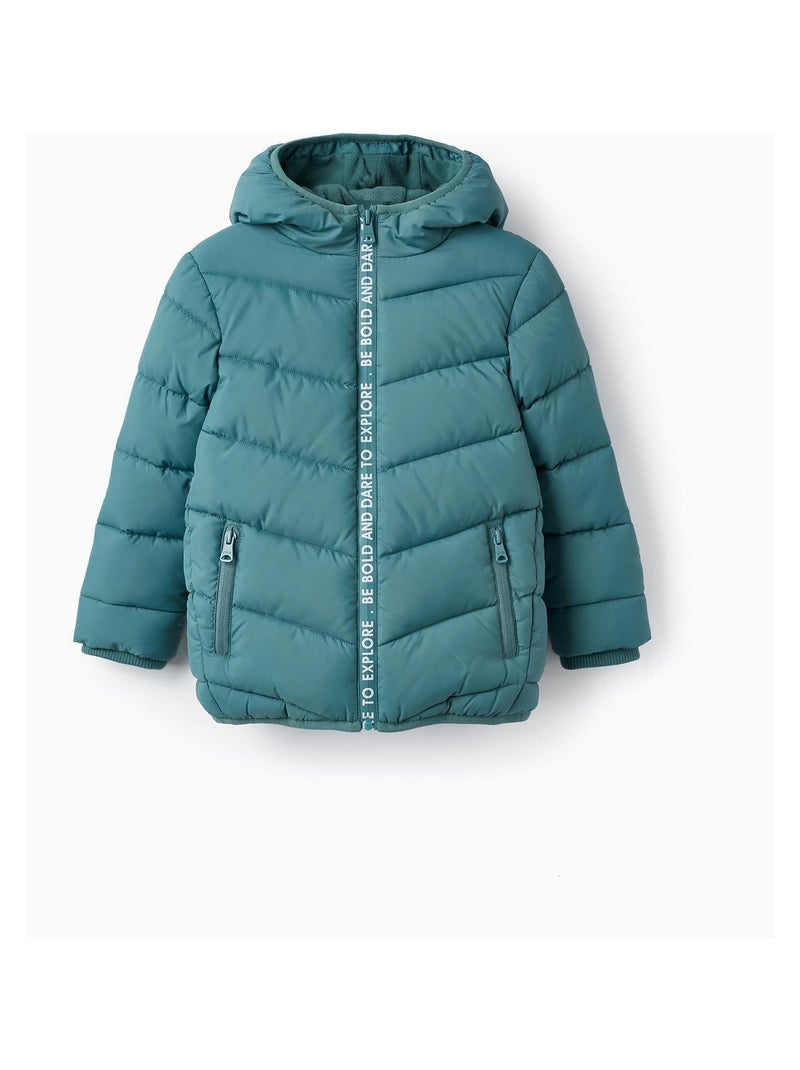 Manteau matelassé pour garçon 'Be Bold'   NORTHERN CALLING Vert - Kiabi