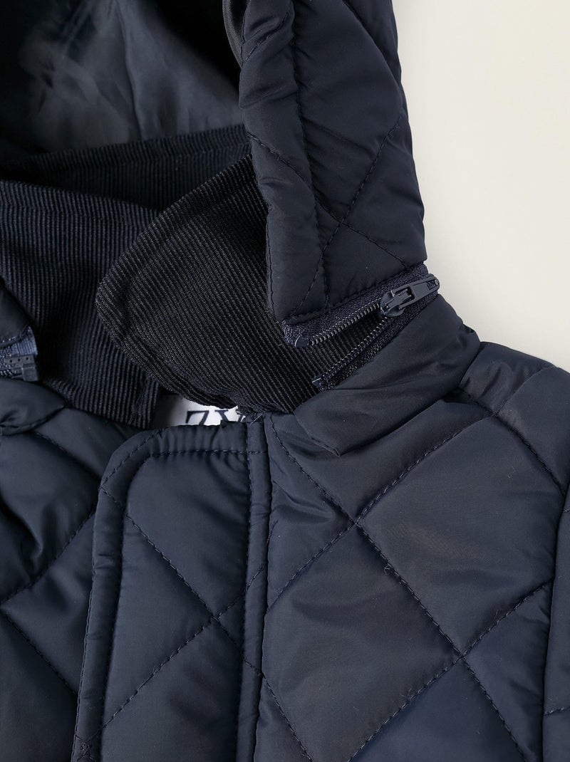 Manteau matelassé pour nouveau-né FRENCH CONNECTION Bleu foncé - Kiabi