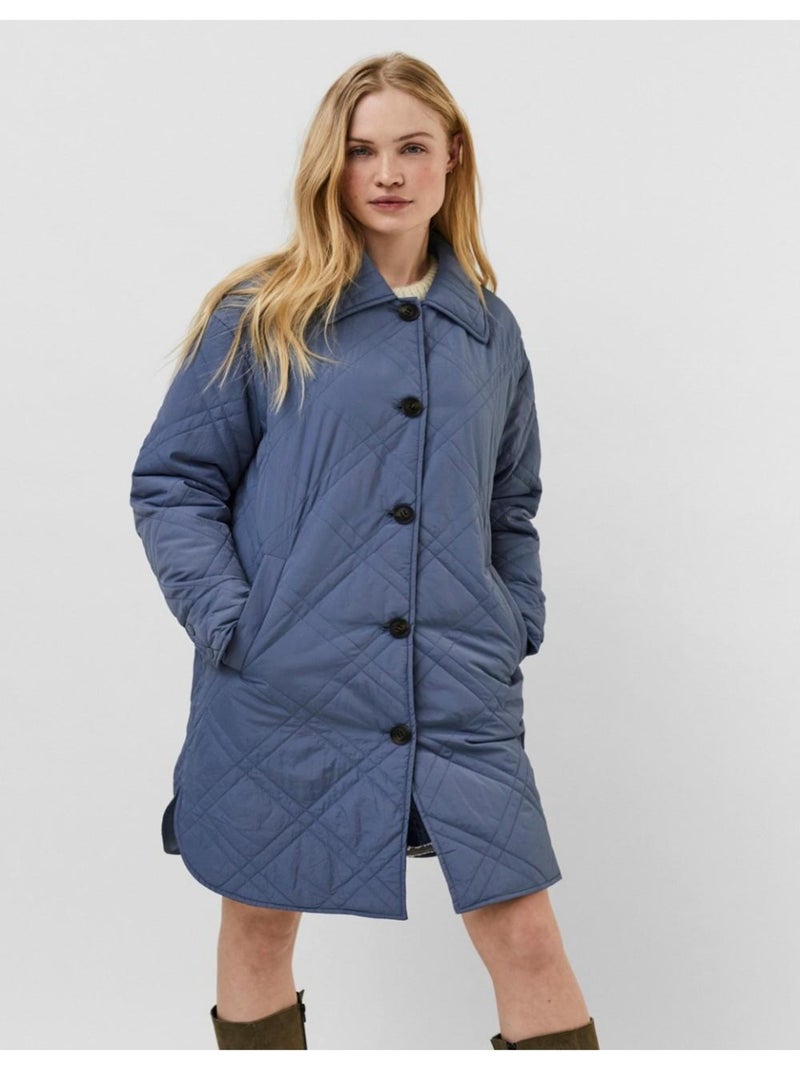 Manteau matelassé Vero Moda Bleu - Kiabi