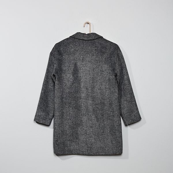 Manteau mi long Fille adolescente gris Kiabi 17,50€ Manteau mi long Fille adolescente gris Kiabi 17,50€