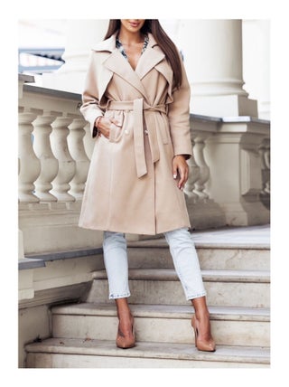 Manteau Mi Long Kebello