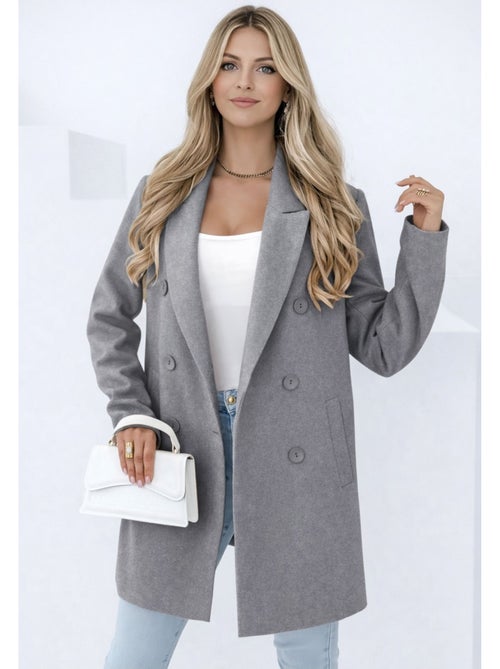 Manteau Mi Long Kebello - Kiabi