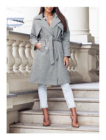 Manteau Mi Long Kebello