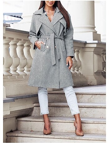 Manteau Mi Long Kebello