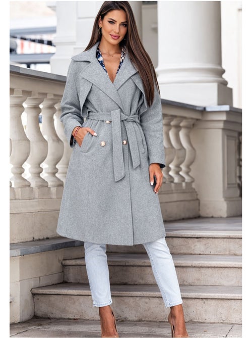 Manteau Mi Long Kebello - Kiabi