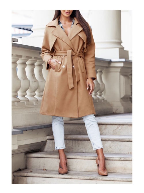 Manteau Mi Long Kebello - Kiabi