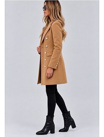 Manteau mi long kebello