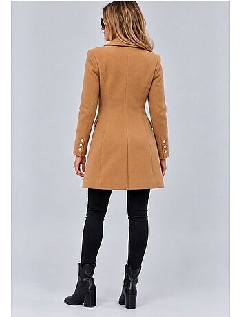 Manteau mi long kebello