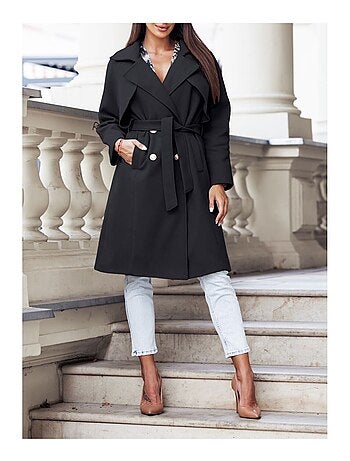 Manteau Mi Long Kebello