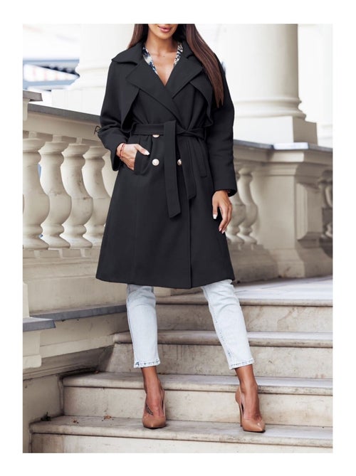 Manteau Mi Long Kebello - Kiabi