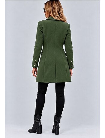 Manteau mi long kebello