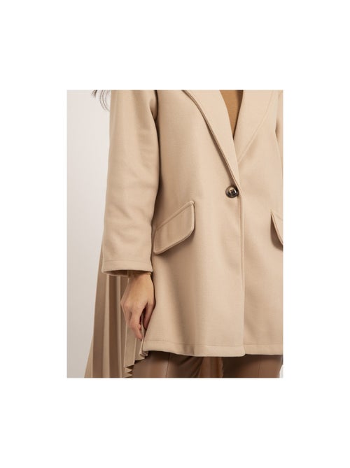 Manteau mi-long plissé ulbad - Kiabi Manteau mi-long plissé ulbad - Kiabi