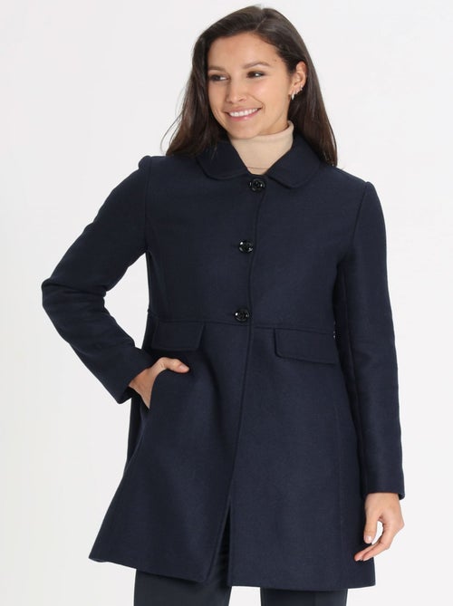 Manteau Michelle Navy | Gerard Pasquier - Kiabi