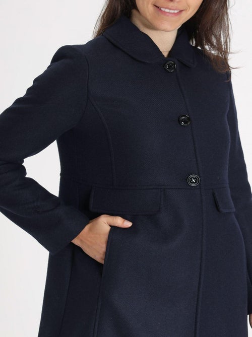 Manteau Michelle Navy | Gerard Pasquier - Kiabi