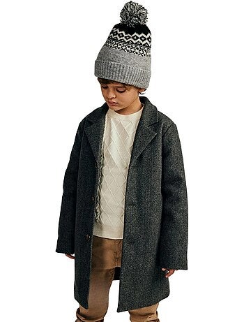 Manteau motif/style à revers - minoti
