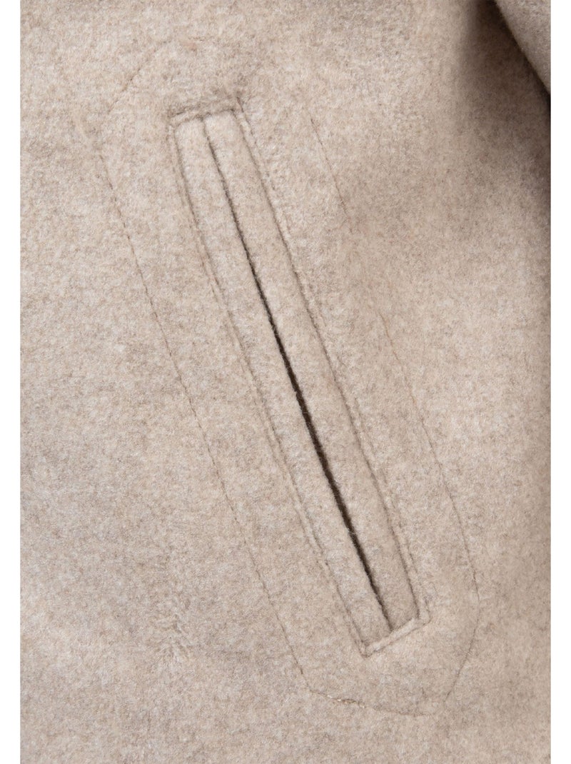 Manteau motif/style uni - minoti Gris - Kiabi