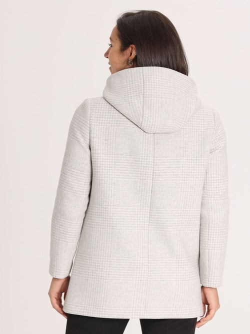 Manteau Mya Grey | Gerard Pasquier Avec Col Boutonné | Gerard Pasquier - Kiabi
