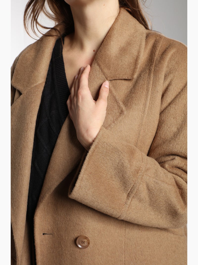 Manteau Noelle  | Gerard Pasquier Camel - Kiabi
