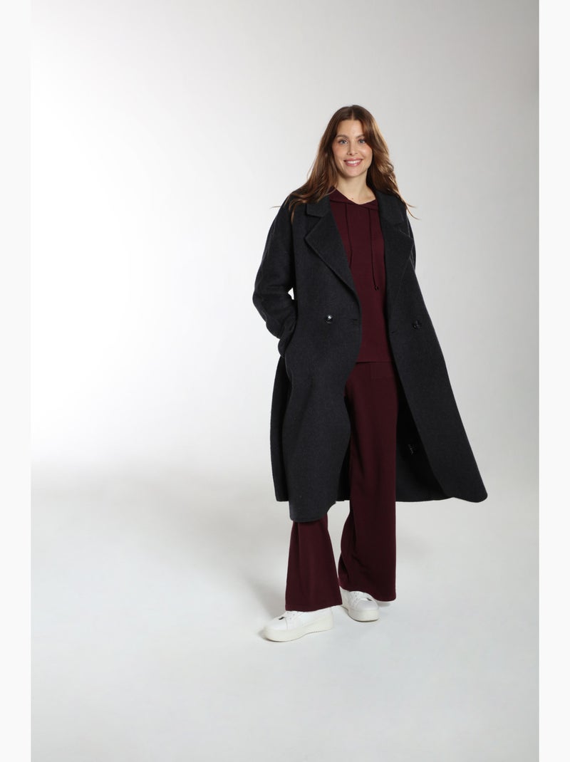 Manteau Noelle  | Gerard Pasquier gris anthracite - Kiabi