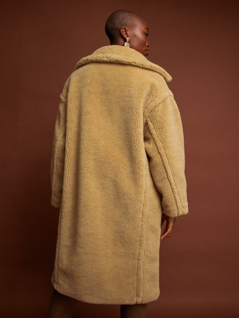 manteau sherpa femme kiabi