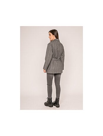 Manteau pardessus ceinturé ULRICK