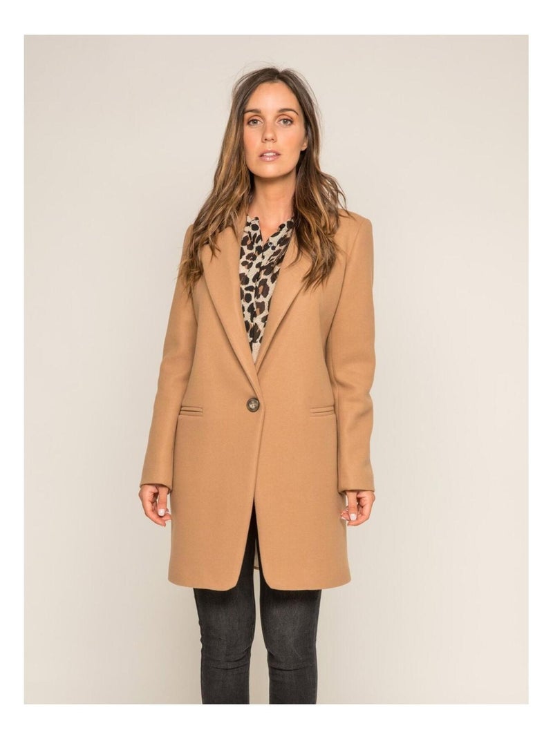 Manteau pardessus ULYS Beige - Kiabi