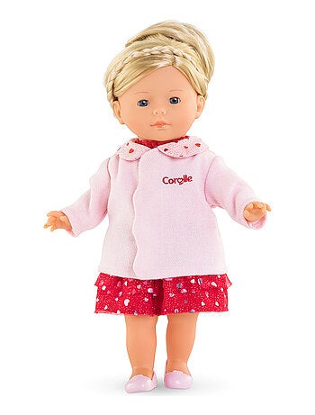 Manteau Pétales de Cœurs pour poupée ma Corolle