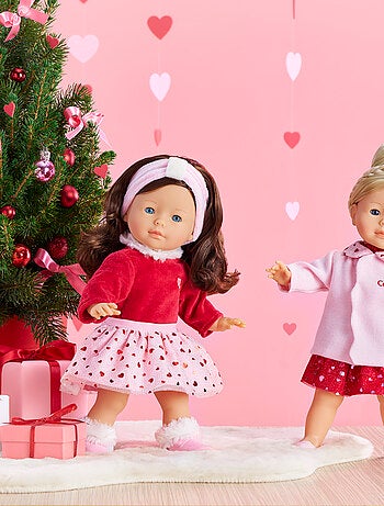 Manteau Pétales de Cœurs pour poupée ma Corolle