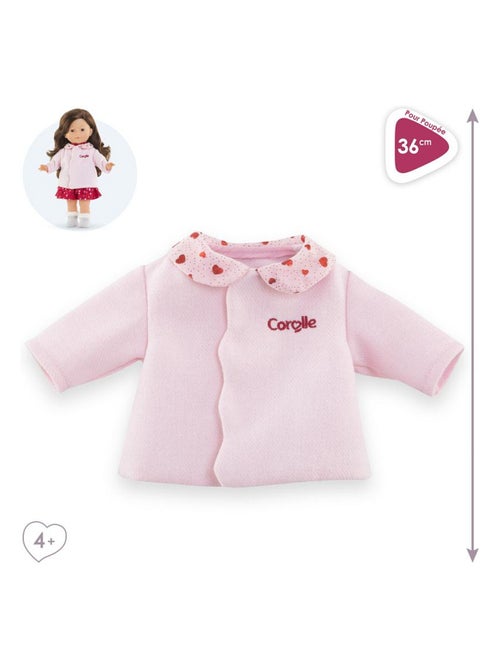 Manteau Pétales de Cœurs pour poupée ma Corolle - Kiabi