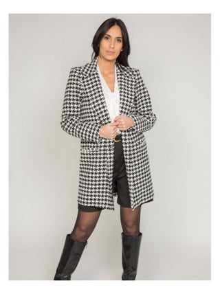 Manteau pied-de-poule URBAN