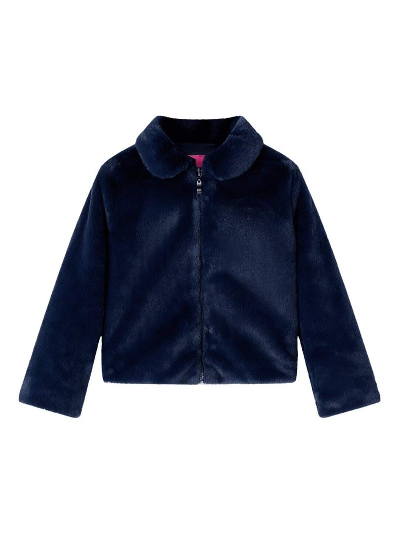 Manteau Pour Enfants Polyester - VidaXL Bleu - Kiabi
